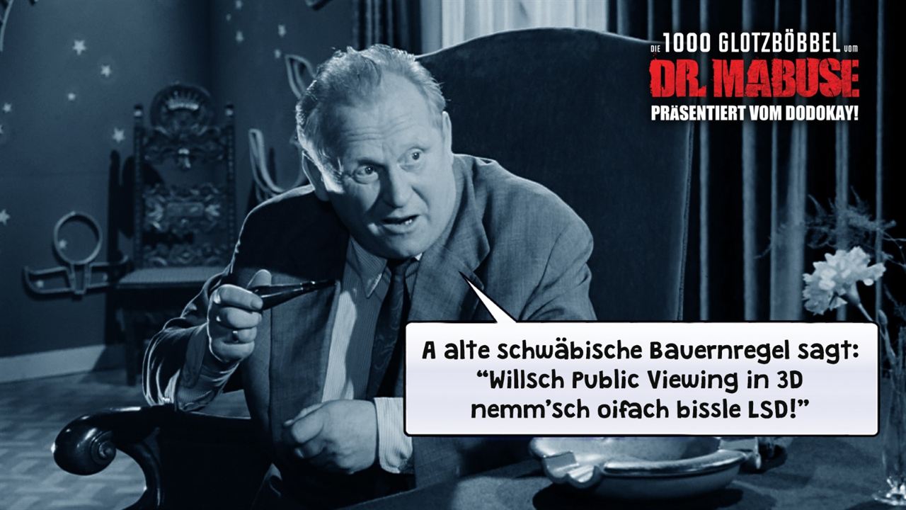 Die 1000 Glotzböbbel vom Dr. Mabuse : Bild Gert Fröbe