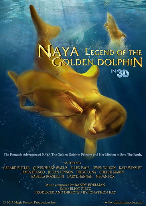 Naya Legend of the Golden Dolphin : Kinoposter