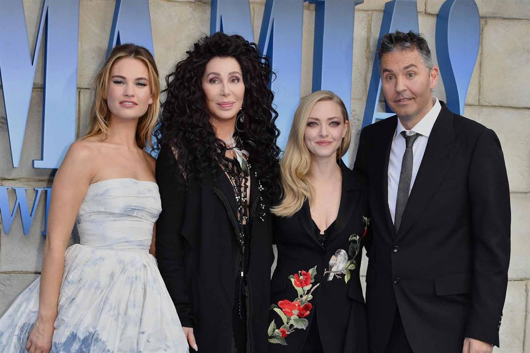 Mamma Mia 2: Here We Go Again : Vignette (magazine) Amanda Seyfried, Lily James, Cher, Ol Parker