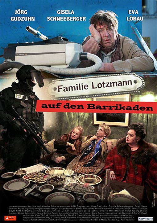 Familie Lotzmann auf den Barrikaden : Kinoposter