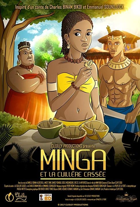 Minga et la cuillère cassée : Kinoposter