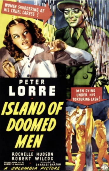 Island Of Doomed Men : Kinoposter