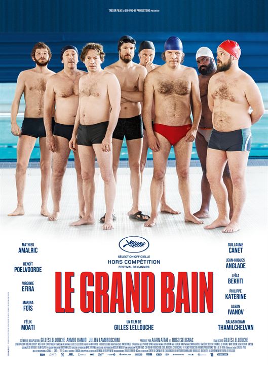 Ein Becken voller Männer : Kinoposter