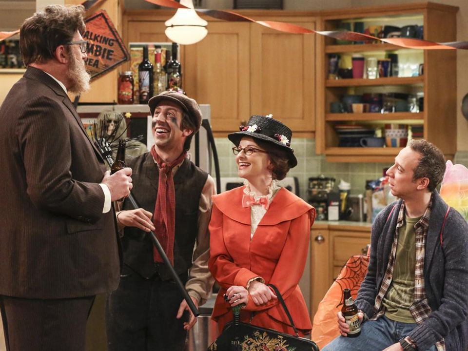 The Big Bang Theory : Bild Kevin Sussman, Brian Posehn, Melissa Rauch, Simon Helberg