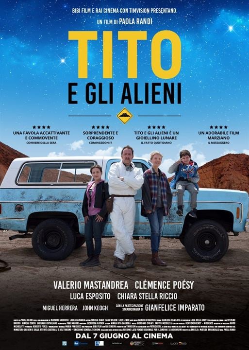 Tito, der Professor und die Aliens : Kinoposter