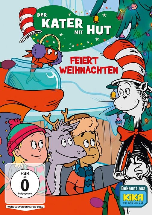 Der Kater mit Hut feiert Weihnachten : Kinoposter