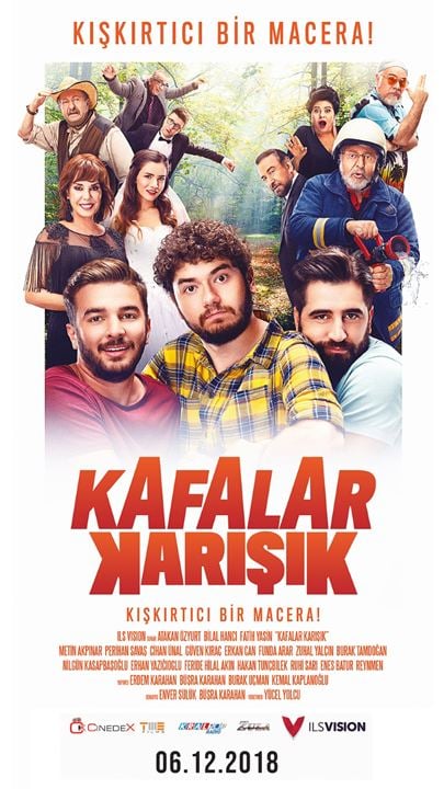 Kafalar Karışık : Kinoposter