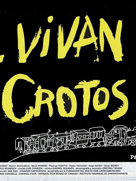 ¡Que Vivan los Crotos! : Kinoposter