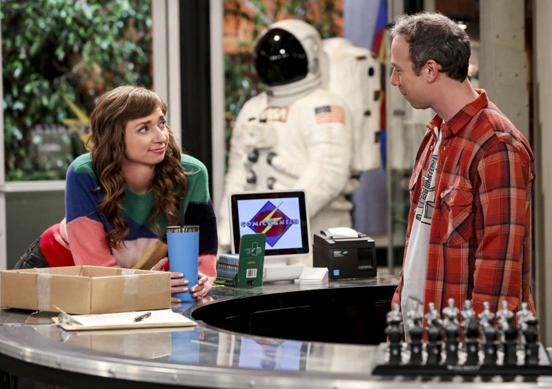 The Big Bang Theory : Kinoposter Kevin Sussman, Lauren Lapkus