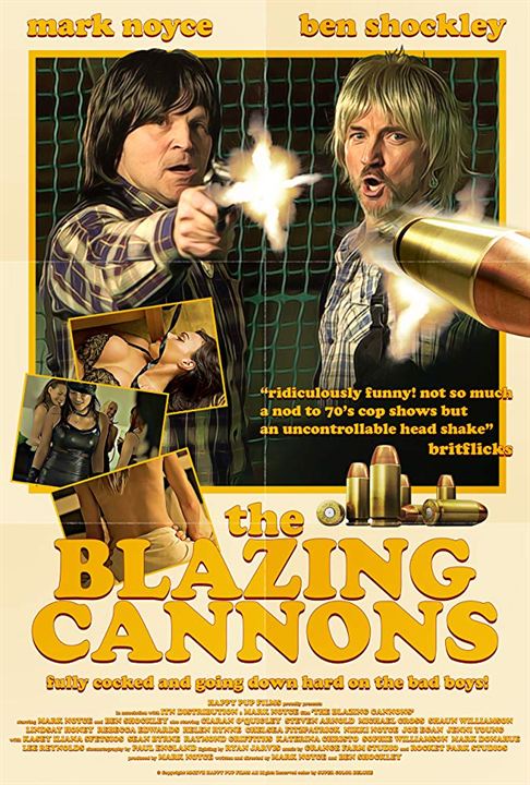 The Blazing Cannons : Kinoposter