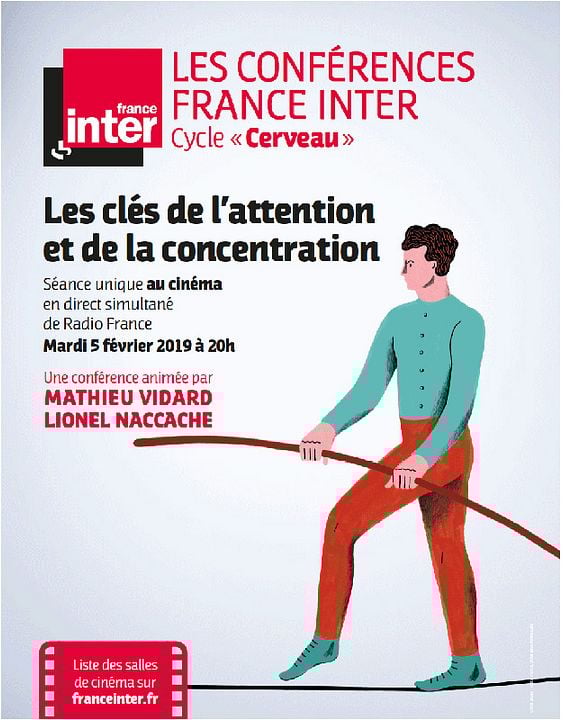 Les Clés de l'attention et de la concentration : Kinoposter