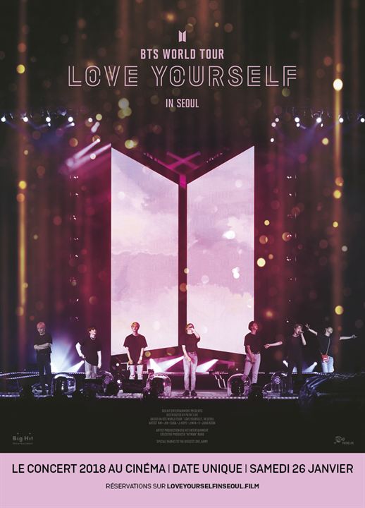 BTS World Tour: Love Yourself in Seoul : Kinoposter
