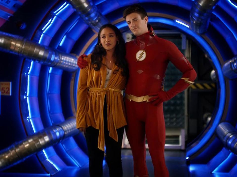The Flash : Bild Candice Patton, Grant Gustin