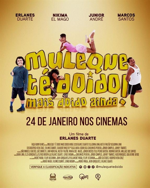 Muleque Té Doido - Mais Doido Ainda! : Kinoposter