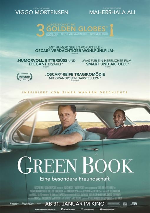 Green Book - Eine besondere Freundschaft : Kinoposter