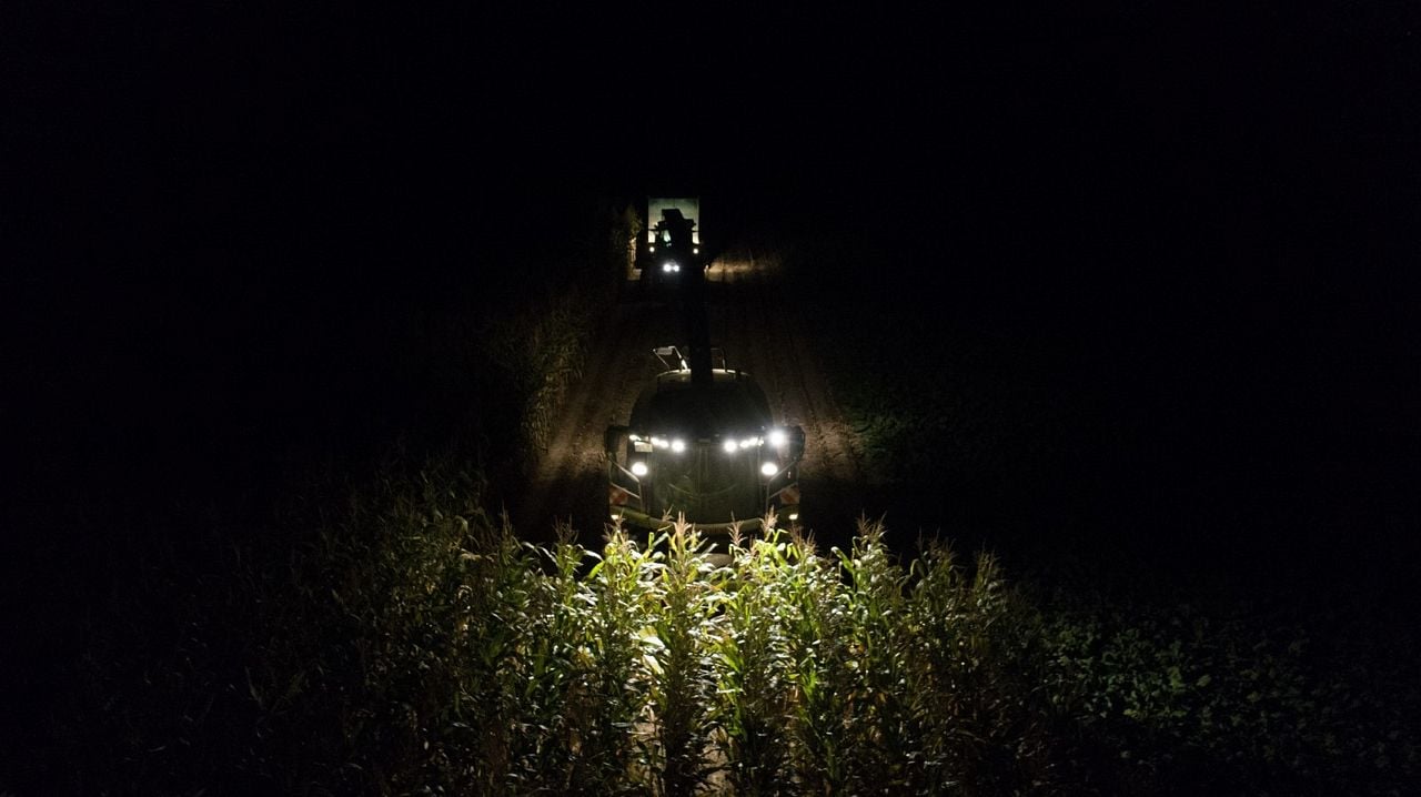 Norddeutschland bei Nacht : Bild