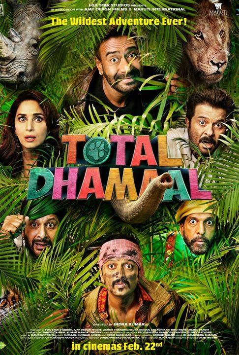 Total Dhamaal : Kinoposter