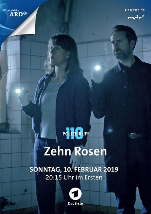 Polizeiruf 110: Zehn Rosen : Kinoposter