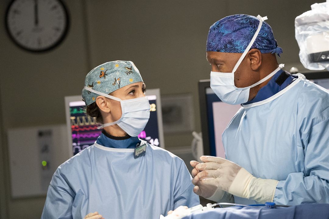 Grey's Anatomy - Die jungen Ärzte : Bild Kim Raver, James Pickens Jr.