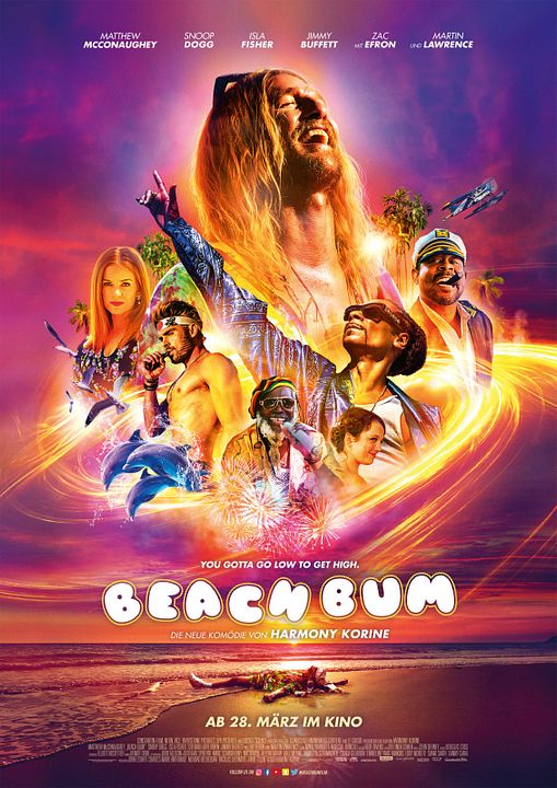 Beach Bum : Kinoposter