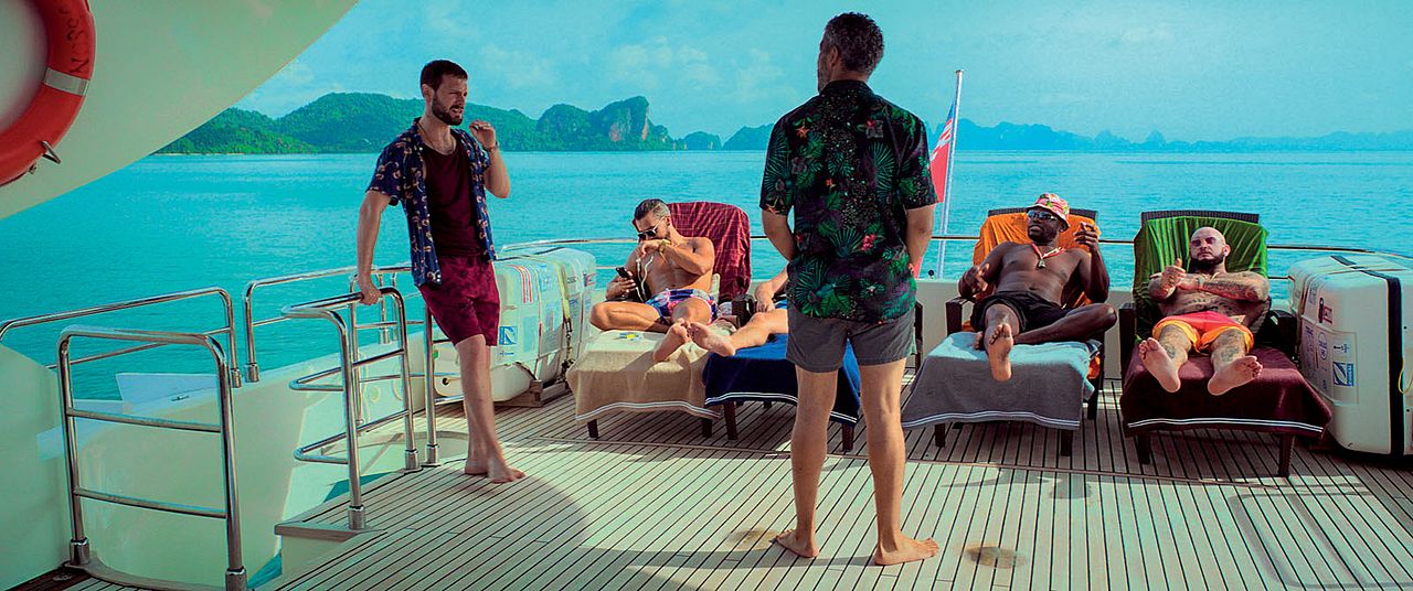 Paradise Beach : Bild Hugo Becker, Seth Gueko, Dosseh