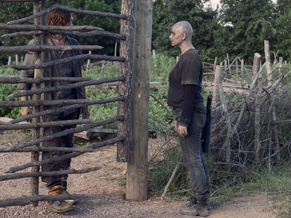 The Walking Dead : Bild Norman Reedus, Samantha Morton
