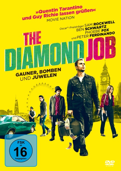 The Diamond Job - Gauner, Bomben und Juwelen : Kinoposter