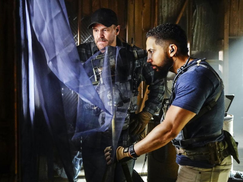 SEAL Team : Bild Neil Brown Jr., David Boreanaz