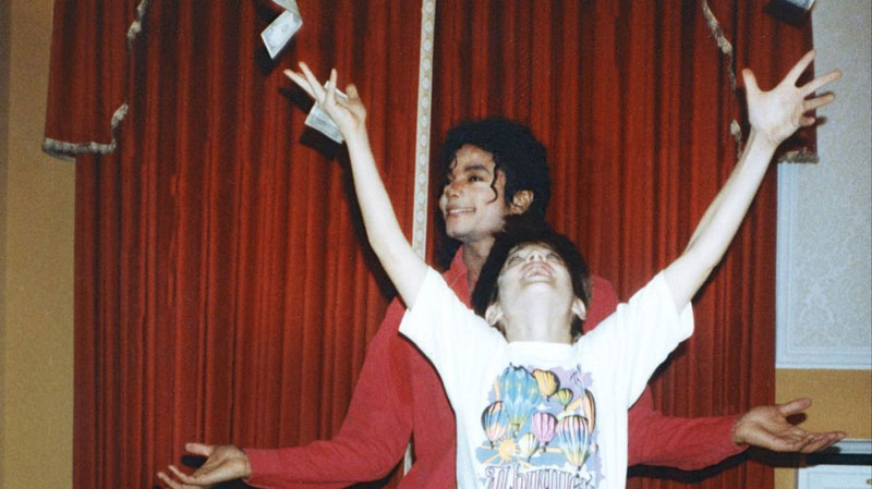 Leaving Neverland : Bild Jimmy Safechuck, Michael Jackson