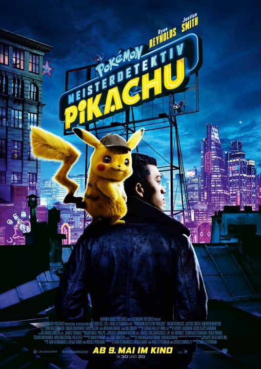 Pokémon Meisterdetektiv Pikachu : Kinoposter