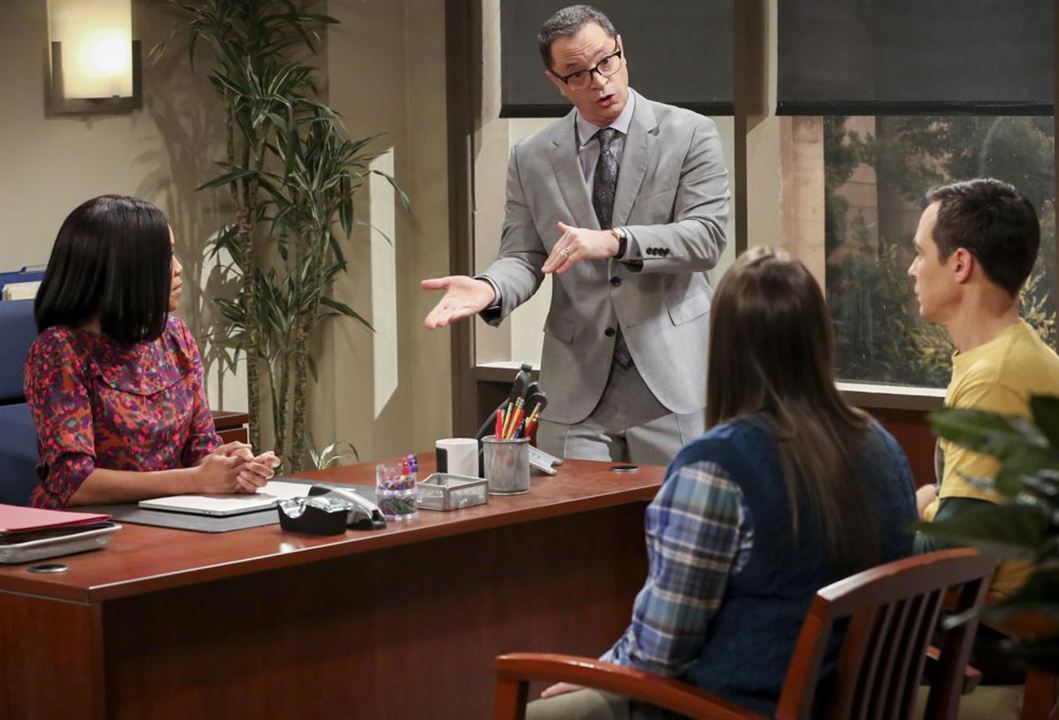 The Big Bang Theory : Bild Mayim Bialik, Jim Parsons, Regina King, Joshua Malina