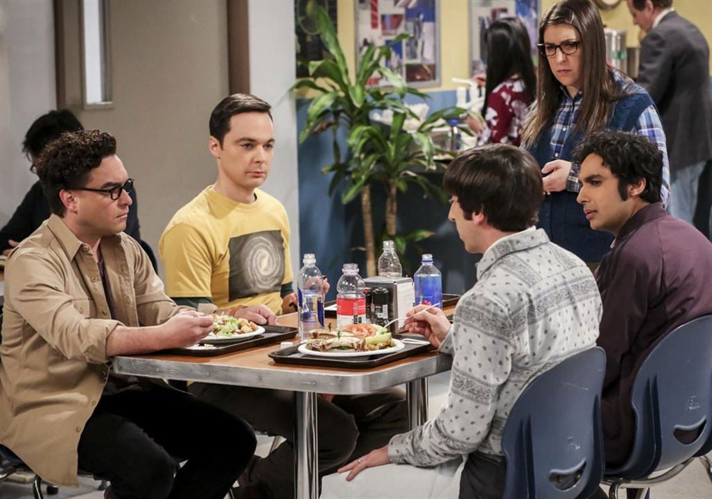 The Big Bang Theory : Bild Jim Parsons, Kunal Nayyar, Simon Helberg, Johnny Galecki, Mayim Bialik