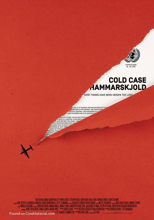 Cold Case Hammarskjold : Kinoposter