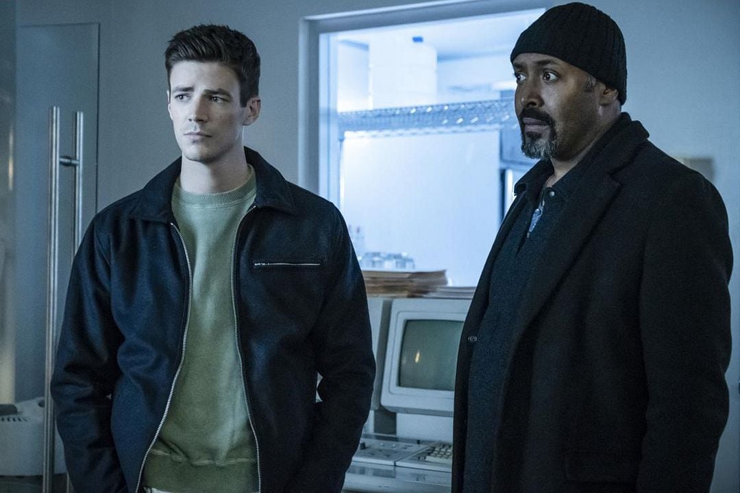 The Flash : Bild Jesse L. Martin, Grant Gustin