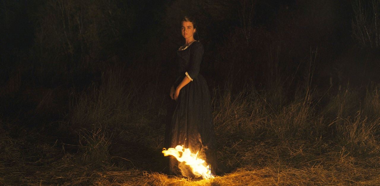 Porträt einer jungen Frau in Flammen : Bild Noémie Merlant