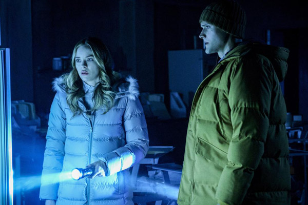 The Flash : Bild Hartley Sawyer, Danielle Panabaker