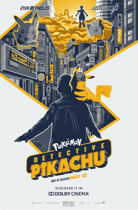 Pokémon Meisterdetektiv Pikachu : Kinoposter