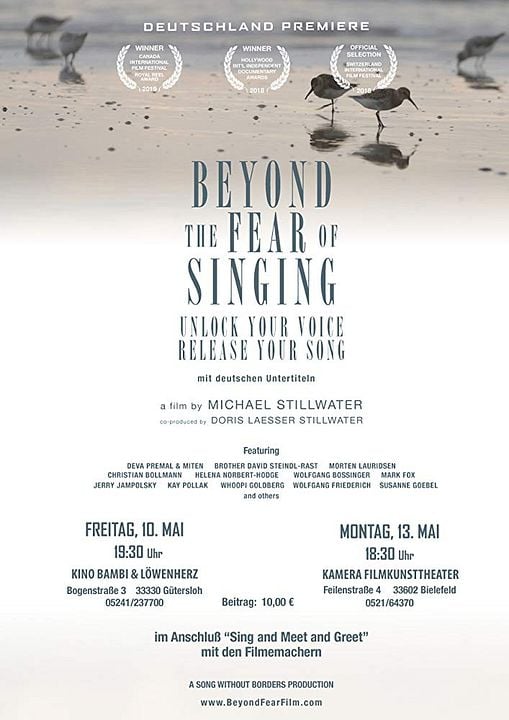 Beyond The Fear Of Singing : Kinoposter