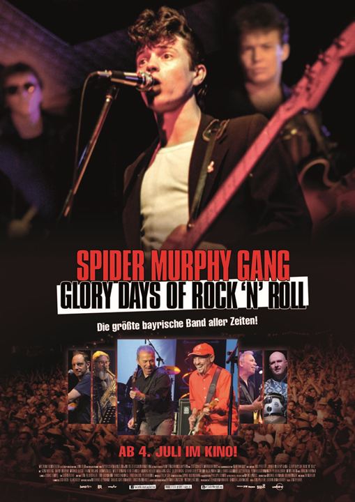 Spider Murphy Gang - Glory Days of Rock 'n' Roll : Kinoposter