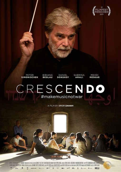 Crescendo - #Makemusicnotwar : Kinoposter