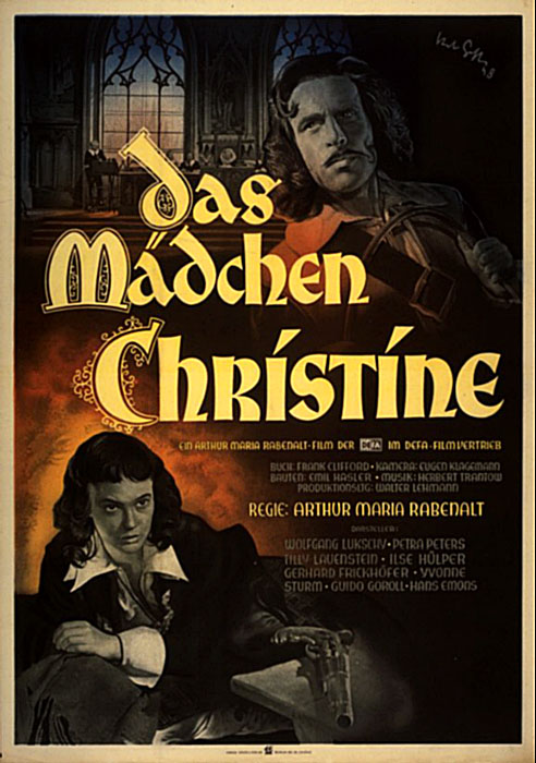 Das Mädchen Christine : Kinoposter