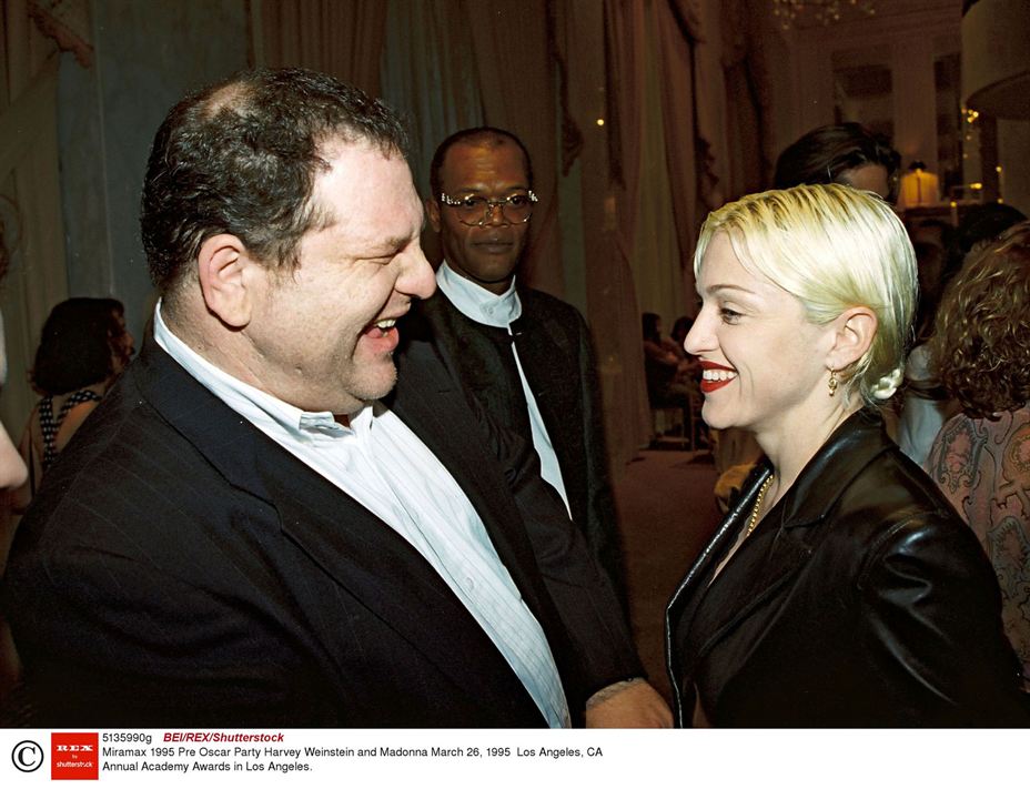 Unantastbar - Der Fall Harvey Weinstein : Bild Harvey Weinstein, Madonna