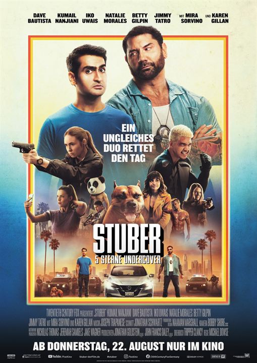 Stuber - 5 Sterne Undercover : Kinoposter