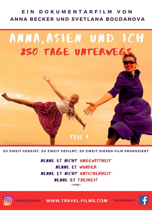 Anna, Asien und Ich. 250 Tage unterwegs : Kinoposter