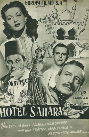 Hotel Sahara : Kinoposter