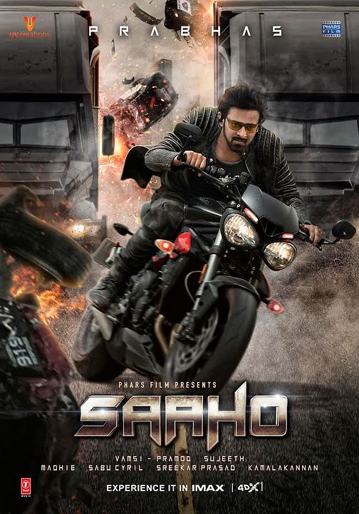 Saaho : Kinoposter