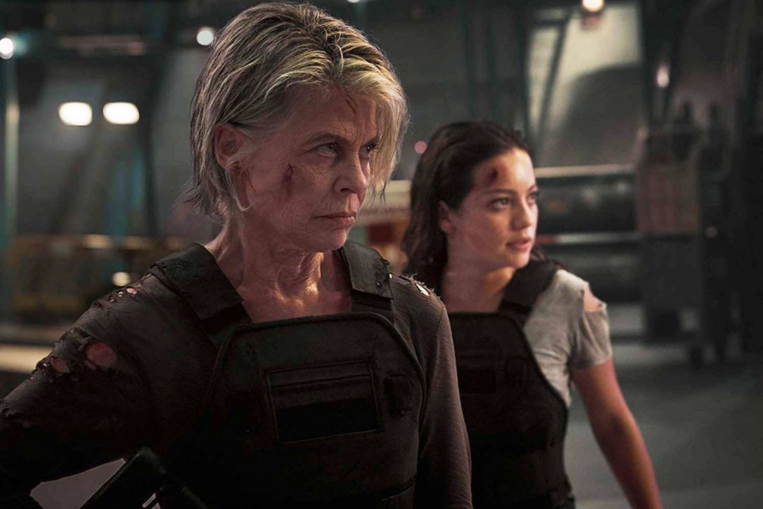 Terminator 6: Dark Fate : Bild Linda Hamilton, Natalia Reyes