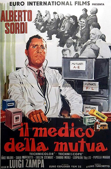 Il Medico Della Mutua : Kinoposter