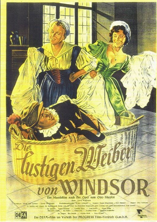 Die lustigen Weiber von Windsor : Kinoposter