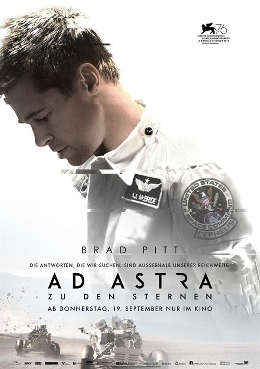 Ad Astra - Zu den Sternen : Kinoposter